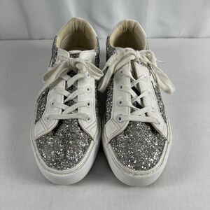 Restricted Brand Silver Glitter Sneakers Women’s Size 8.5